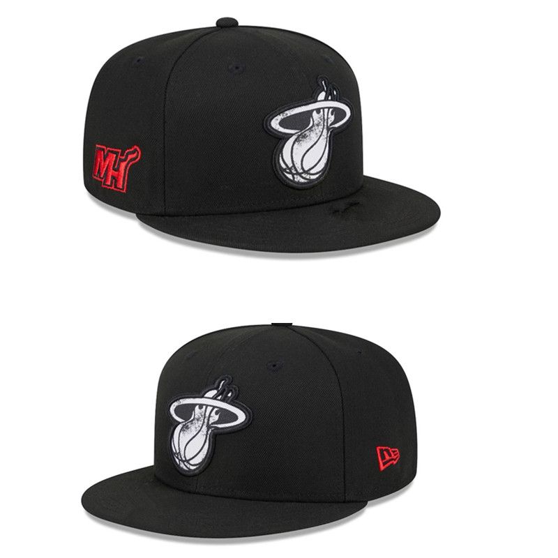 2025 NBA Miami Heat Hat TX202503074->nba hats->Sports Caps